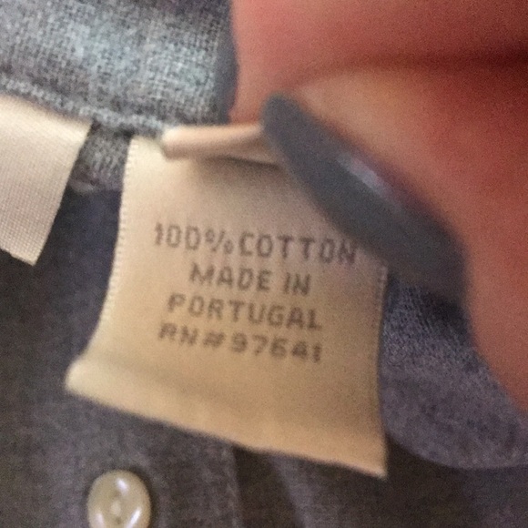 J. Jill Flowered Sleeve Button Down Top Size Large​​​ - Picture 7 of 7